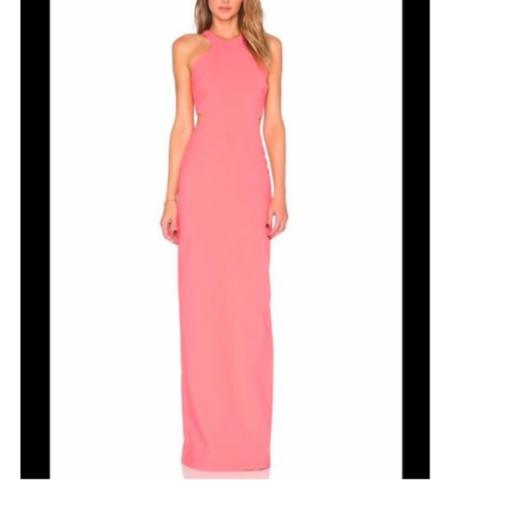 Elizabeth and James Tisha Cut Out Formal Dress